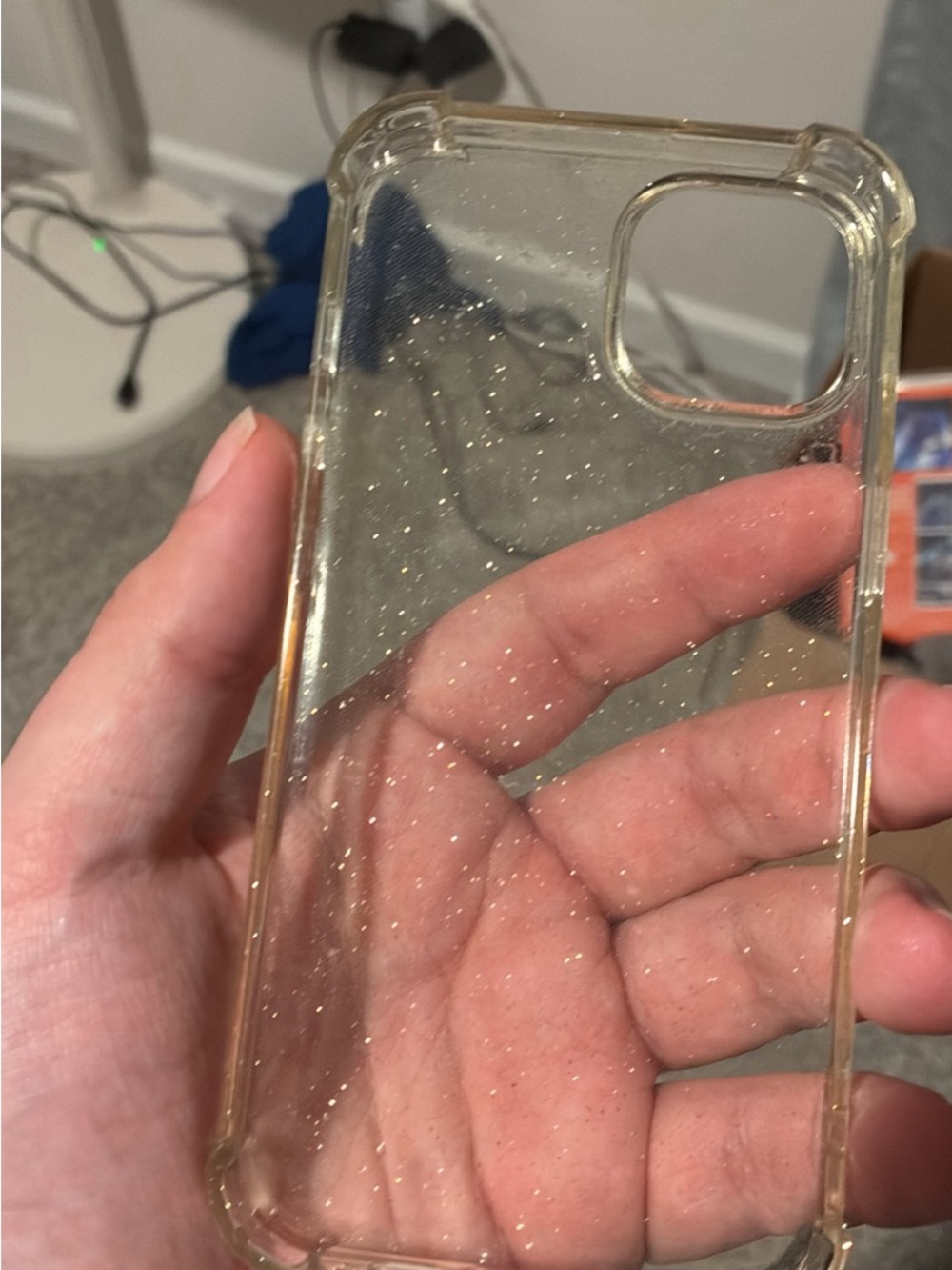 Clear Glitter iPhone 13/14 Case